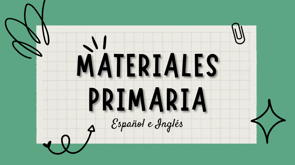 MATERIALES PRIMARIA