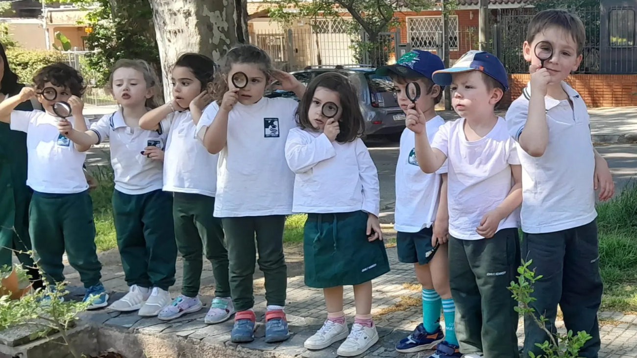 🌸 Nivel 3 salió a recorrer el barrio